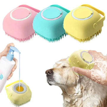 Softness Silicone Pet Brush For Dog & Cat,